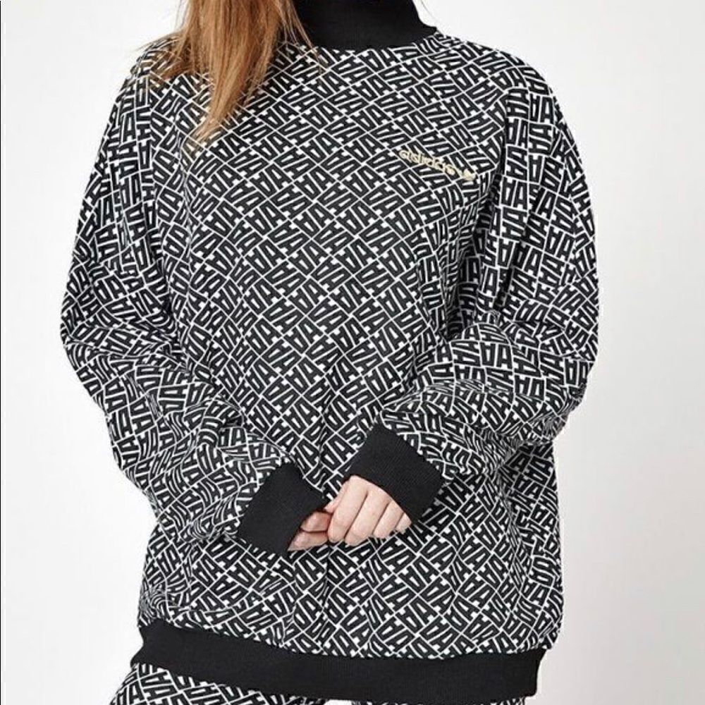 adidas Allover Print Sweatshirt 